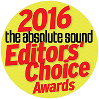 the absolute sound Editors' Choice Award 2016