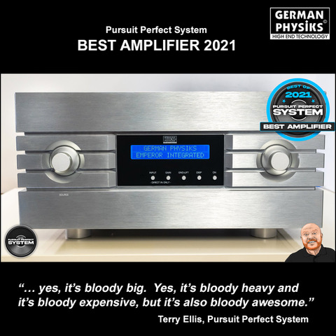 Pursuit Perfect System - Best Amplifier 2021 - German Physiks Emperor
