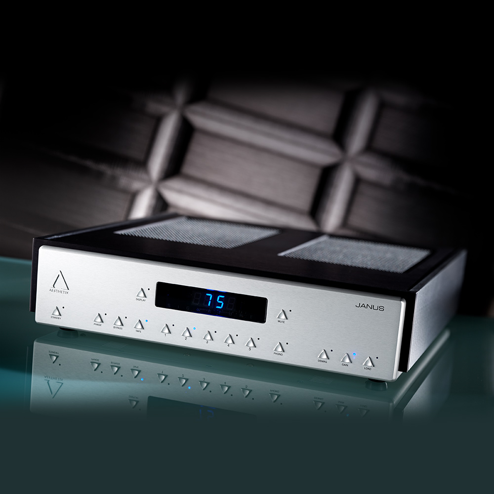 Aesthetix Janus Saturn Series Full Function Preamplifer with Phono Stage