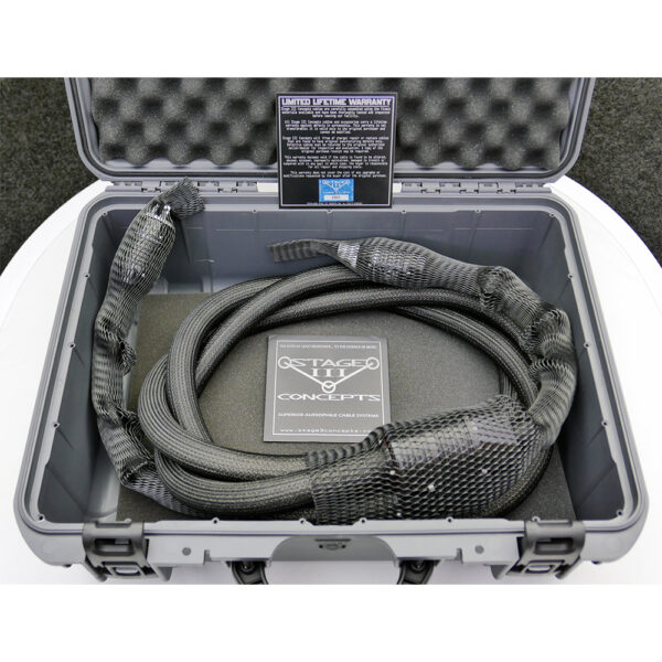 Stage III Concepts Poseidon Ultimate Statement Silver/Palladium Power Cables