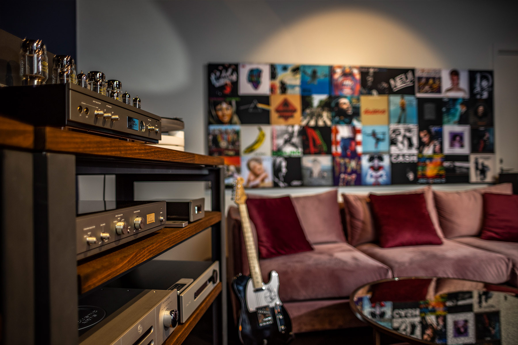Nirvana Sound showroom - listening couch