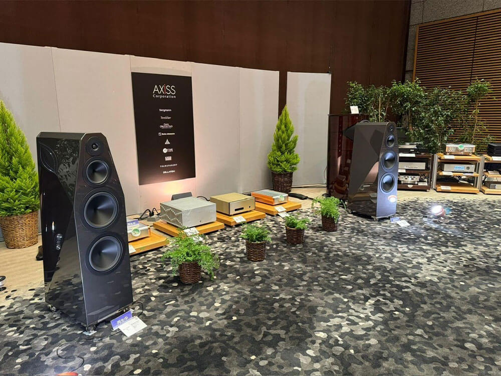 Nirvana Sound Zellaton at the 2024 Tokyo International Audio Show