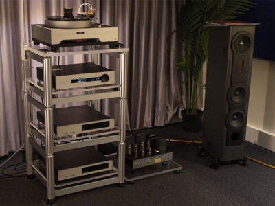 Nirvana Sound Post Dohmann at the StereoNet Australian Hi Fi Show 2024 463x348